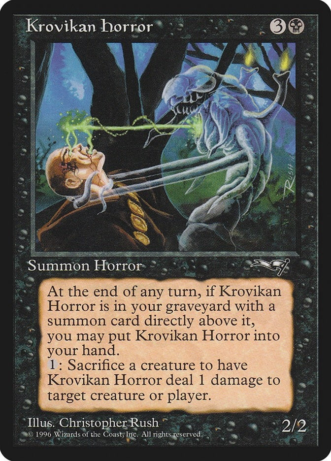 Image for Krovikan Horror (15) (ALL) - Magic: The Gathering