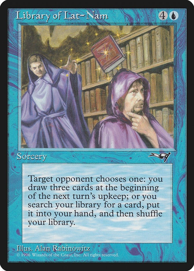 Image for Library of Lat-Nam (ALL) - Magic: The Gathering