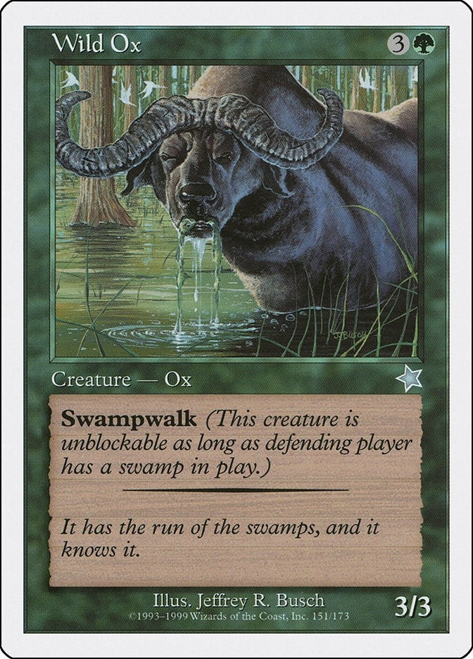 Image for Wild Ox (151) (S99) - Magic: The Gathering