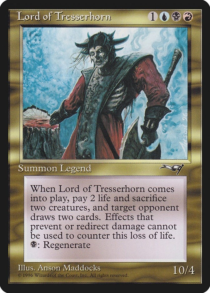 Image for Lord of Tresserhorn (ALL) - Magic: The Gathering