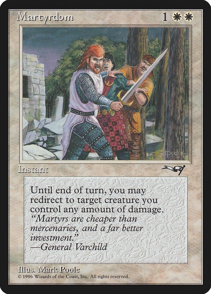 Image for Martyrdom (139) (ALL) - Magic: The Gathering