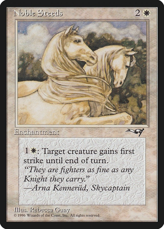 Image for Noble Steeds (141) (ALL) - Magic: The Gathering