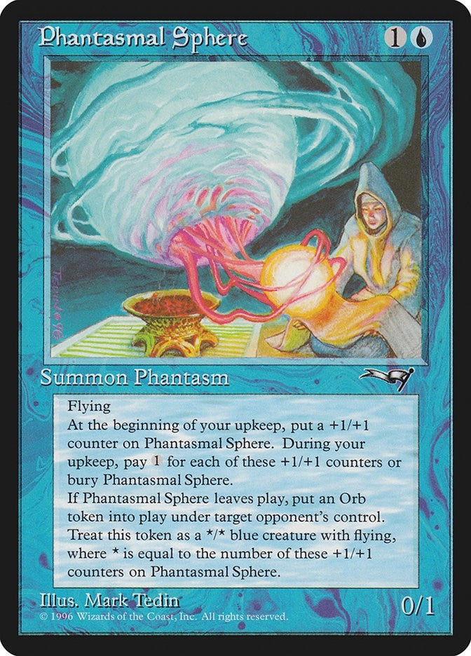 Image for Phantasmal Sphere (ALL) - Magic: The Gathering