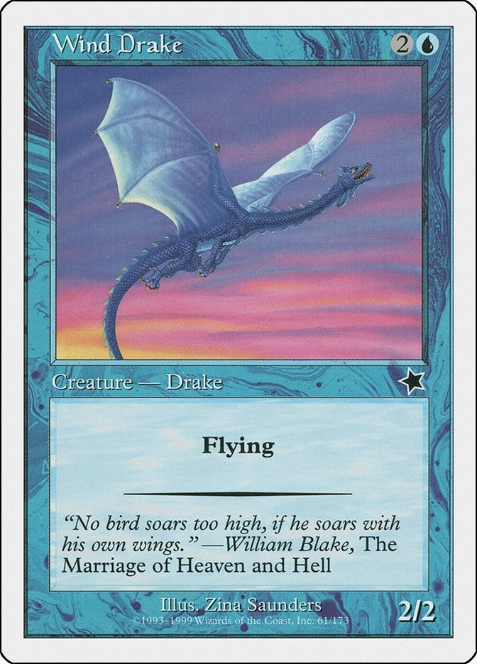 Image for Wind Drake (61) (S99) - Magic: The Gathering