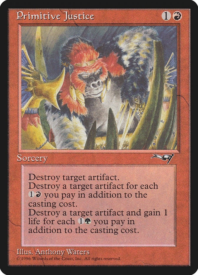Image for Primitive Justice (ALL) - Magic: The Gathering
