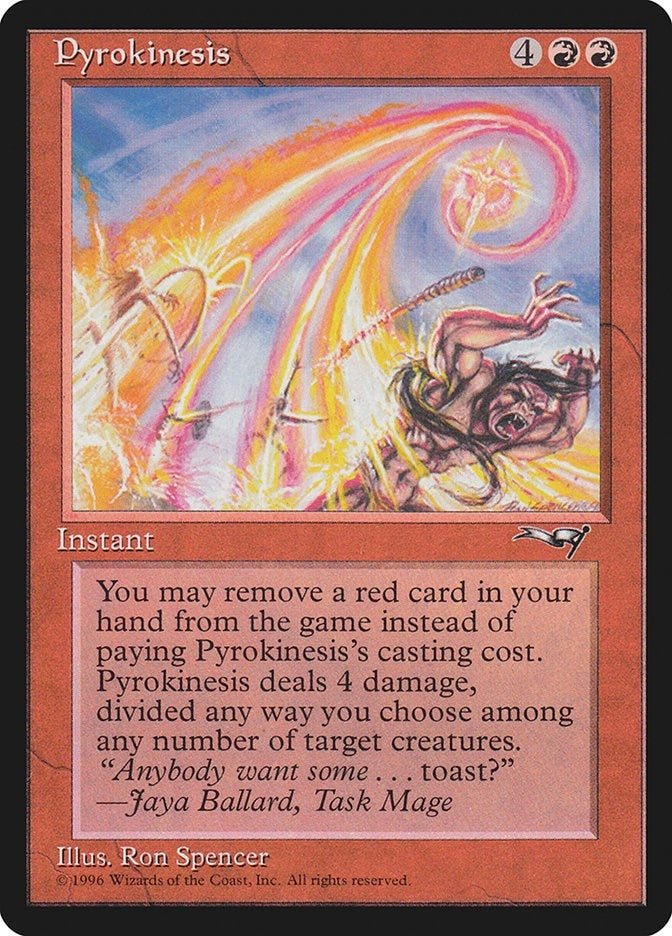 Image for Pyrokinesis (ALL) - Magic: The Gathering