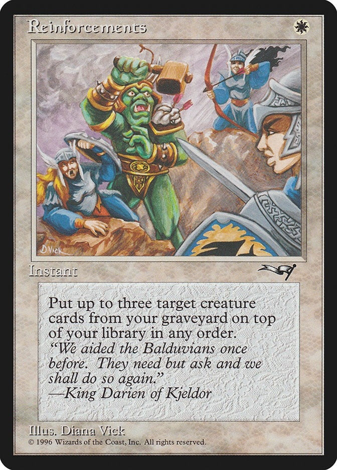 Image for Reinforcements (Orc) (143) (ALL) - Magic: The Gathering