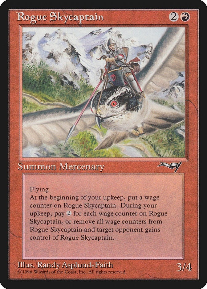Image for Rogue Skycaptain (ALL) - Magic: The Gathering