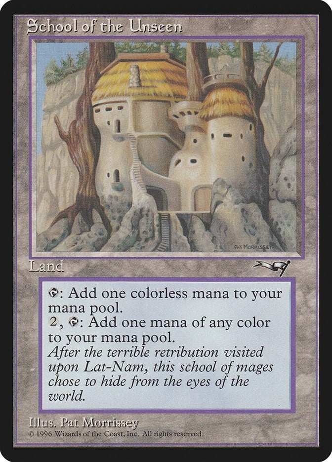 Image for School of the Unseen (ALL) - Magic: The Gathering
