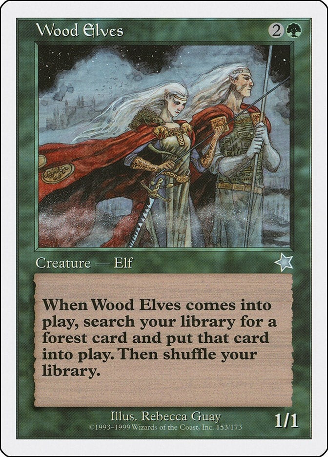 Image for Wood Elves (153) (S99) - Magic: The Gathering