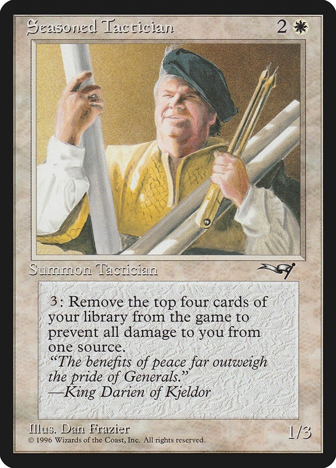 Image for Seasoned Tactician (ALL) - Magic: The Gathering