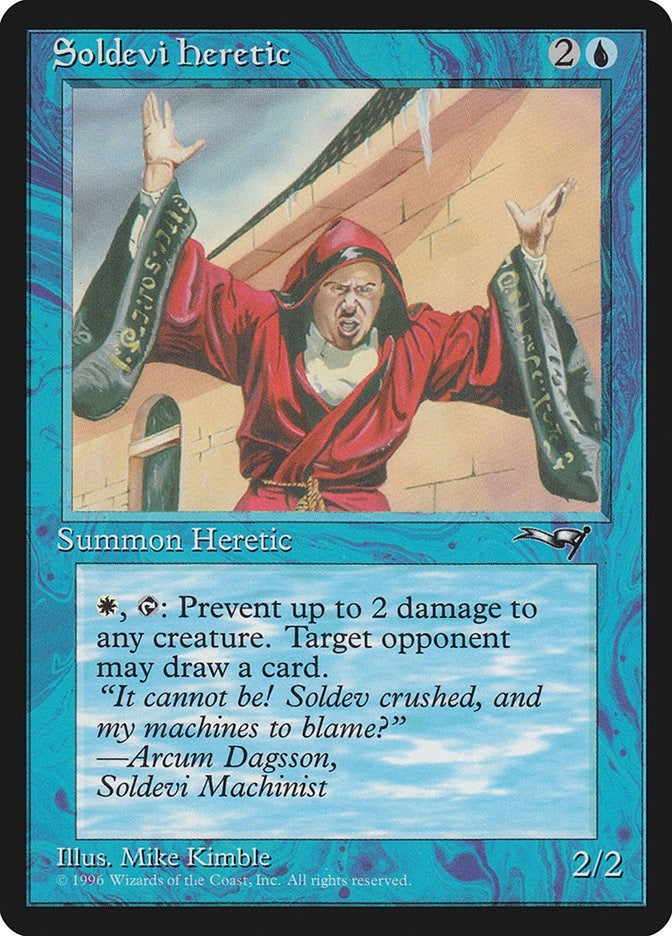 Image for Soldevi Heretic (50) (ALL) - Magic: The Gathering