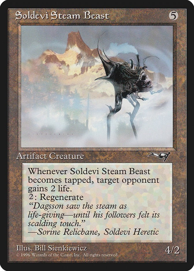 Image for Soldevi Steam Beast (178) (ALL) - Magic: The Gathering
