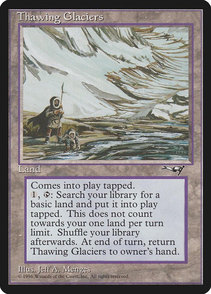 Image for Thawing Glaciers (189) (ALL) - Magic: The Gathering