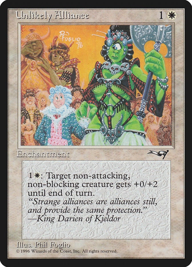 Image for Unlikely Alliance (ALL) - Magic: The Gathering