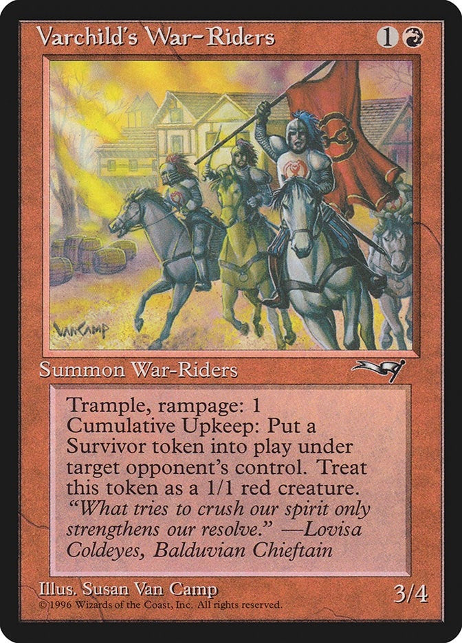 Image for Varchild's War-Riders (122) (ALL) - Magic: The Gathering