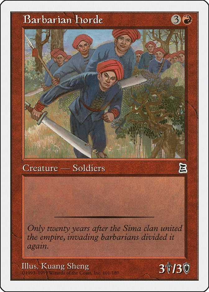 Image for Barbarian Horde (101) (PTK) - Magic: The Gathering