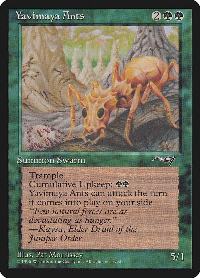 Image for Yavimaya Ants (ALL) - Magic: The Gathering
