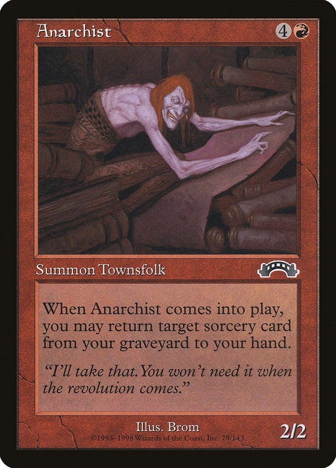 Image for Anarchist (79) (EXO) - Magic: The Gathering