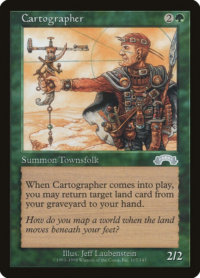 Image for Cartographer (107) (EXO) - Magic: The Gathering