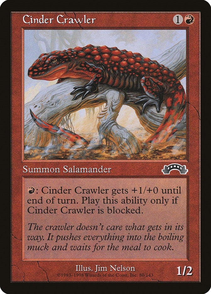 Image for Cinder Crawler (80) (EXO) - Magic: The Gathering