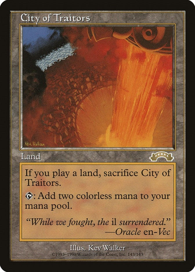 Image for City of Traitors (143) (EXO) - Magic: The Gathering