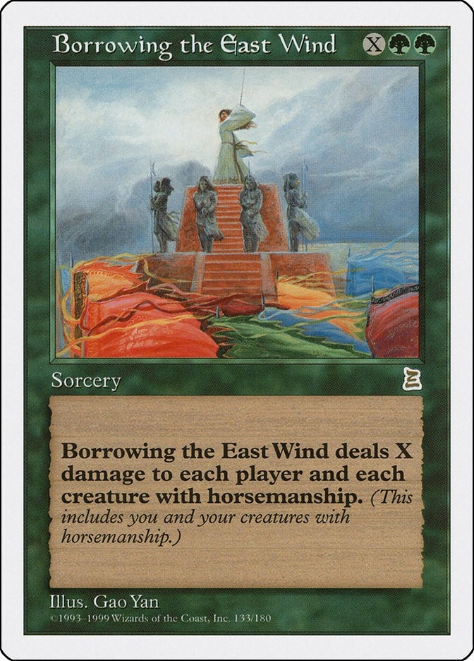 Image for Borrowing the East Wind (133) (PTK) - Magic: The Gathering