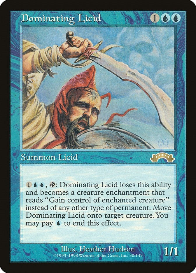 Image for Dominating Licid (30) (EXO) - Magic: The Gathering
