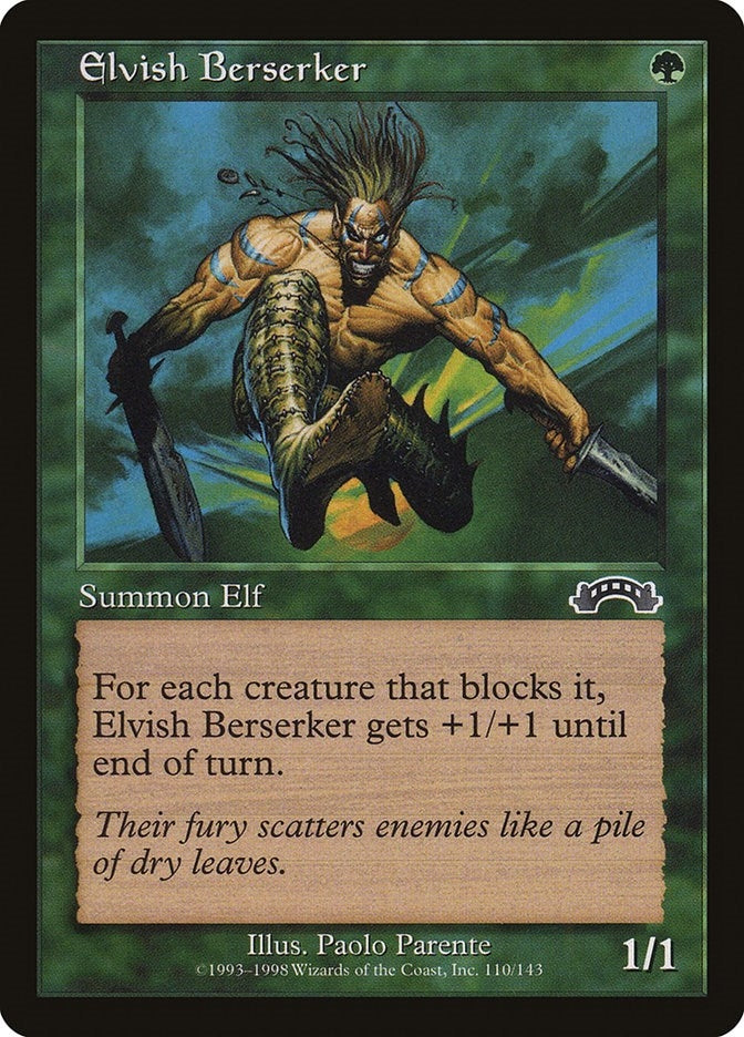Image for Elvish Berserker (110) (EXO) - Magic: The Gathering