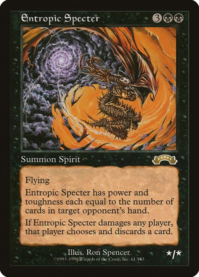 Image for Entropic Specter (61) (EXO) - Magic: The Gathering