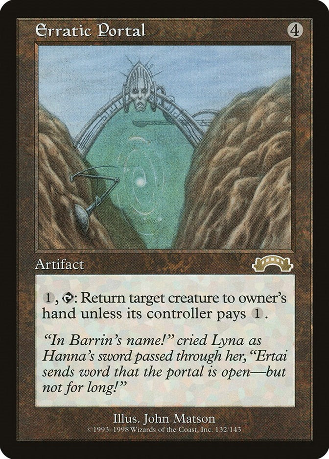 Image for Erratic Portal (132) (EXO) - Magic: The Gathering