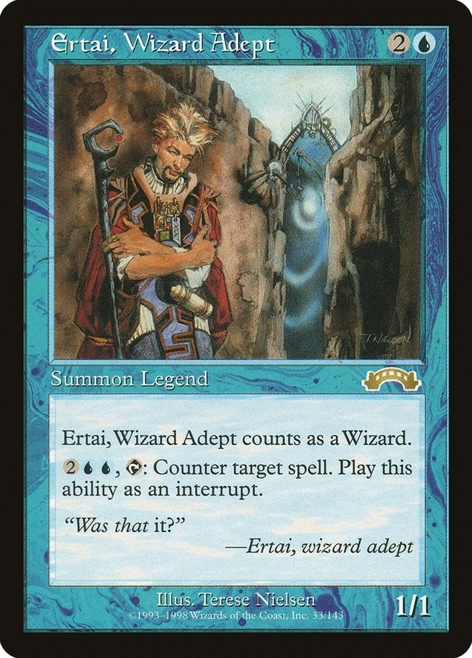 Image for Ertai, Wizard Adept (33) (EXO) - Magic: The Gathering