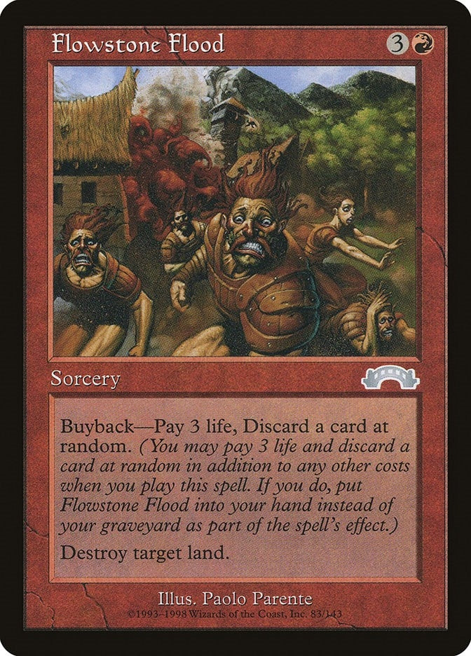 Image for Flowstone Flood (83) (EXO) - Magic: The Gathering
