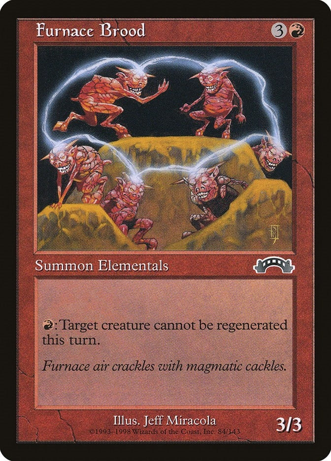 Image for Furnace Brood (84) (EXO) - Magic: The Gathering