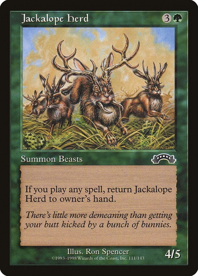 Image for Jackalope Herd (111) (EXO) - Magic: The Gathering
