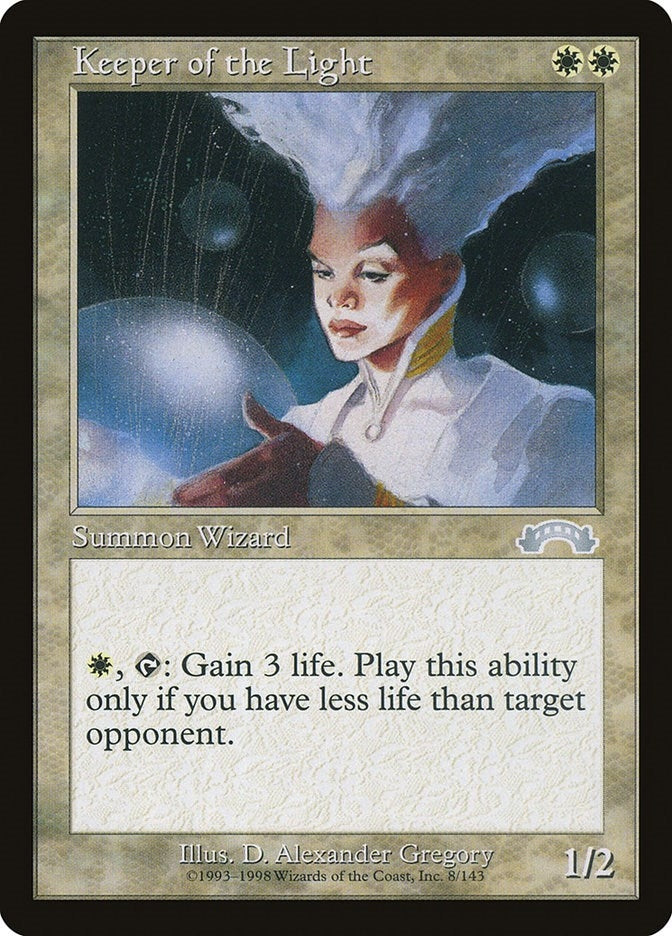 Image for Keeper of the Light (8) (EXO) - Magic: The Gathering