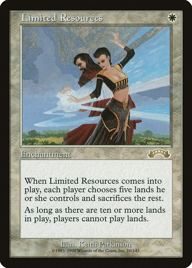 Image for Limited Resources (10) (EXO) - Magic: The Gathering