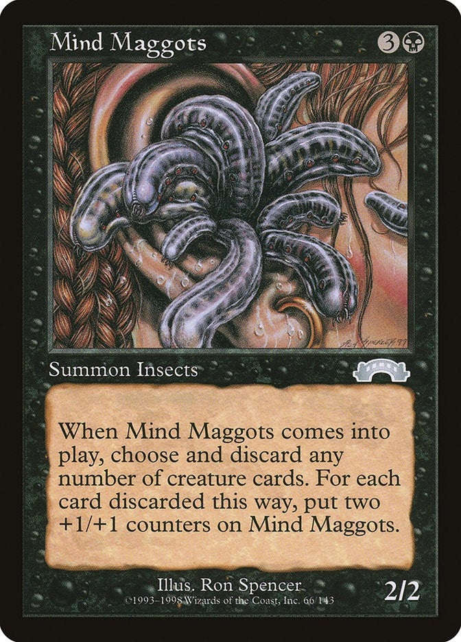 Image for Mind Maggots (66) (EXO) - Magic: The Gathering
