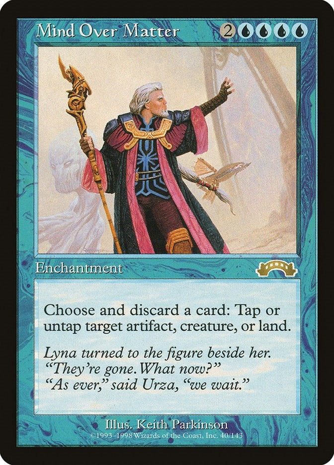 Image for Mind Over Matter (40) (EXO) - Magic: The Gathering