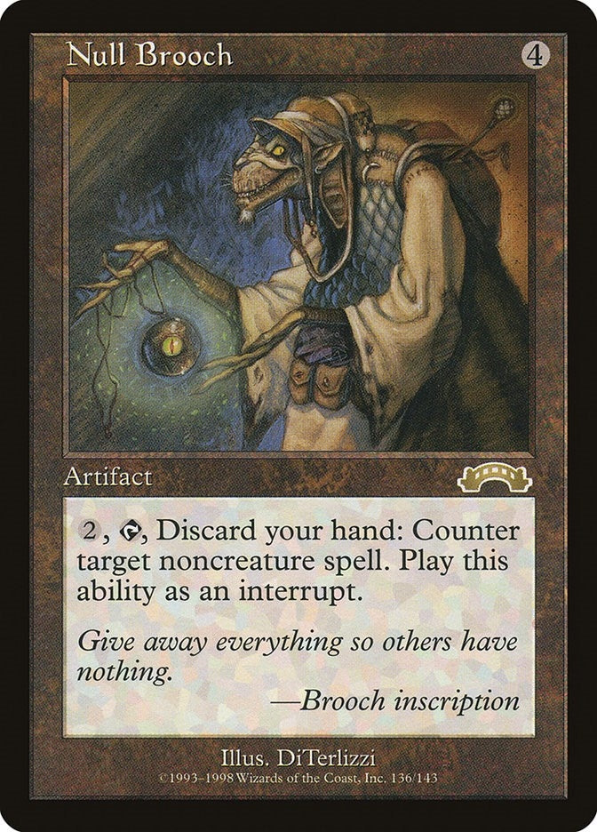 Image for Null Brooch (136) (EXO) - Magic: The Gathering