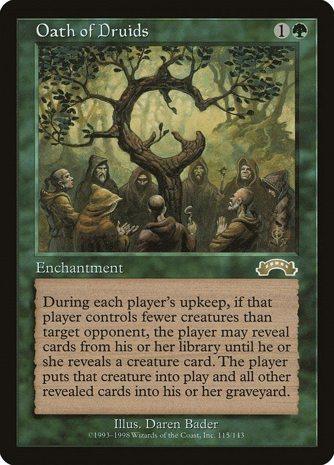Image for Oath of Druids (115) (EXO) - Magic: The Gathering
