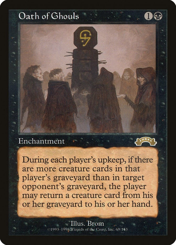 Image for Oath of Ghouls (69) (EXO) - Magic: The Gathering