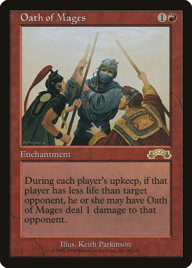 Image for Oath of Mages (90) (EXO) - Magic: The Gathering