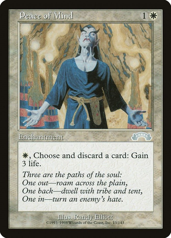 Image for Peace of Mind (13) (EXO) - Magic: The Gathering