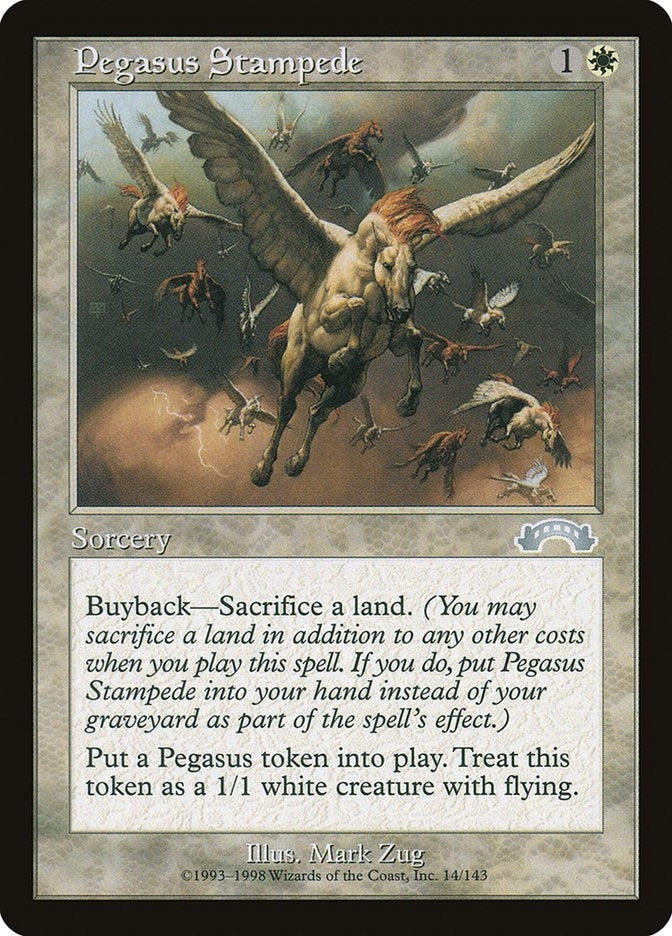 Image for Pegasus Stampede (14) (EXO) - Magic: The Gathering