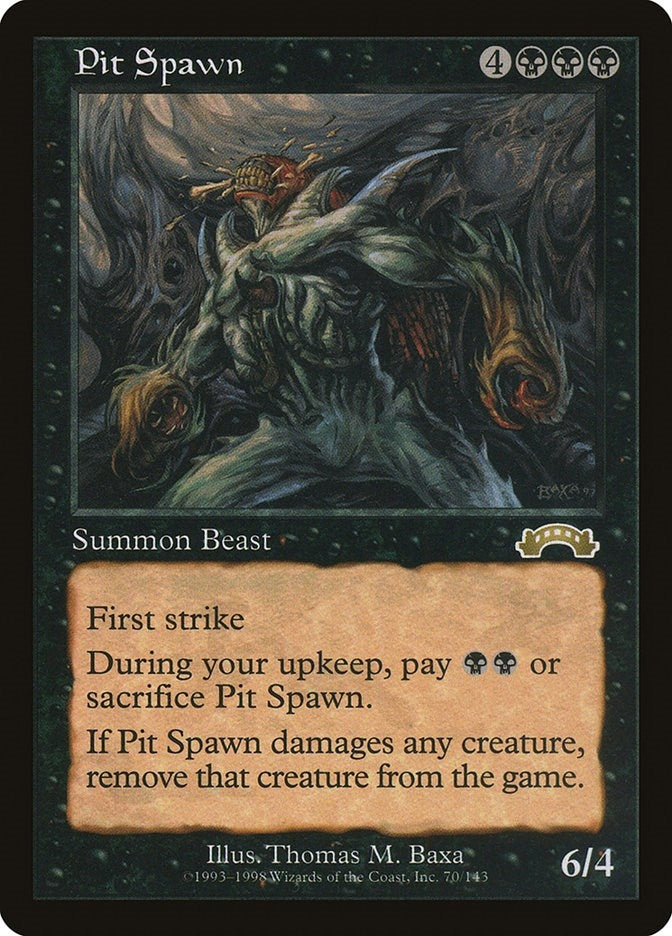 Image for Pit Spawn (70) (EXO) - Magic: The Gathering
