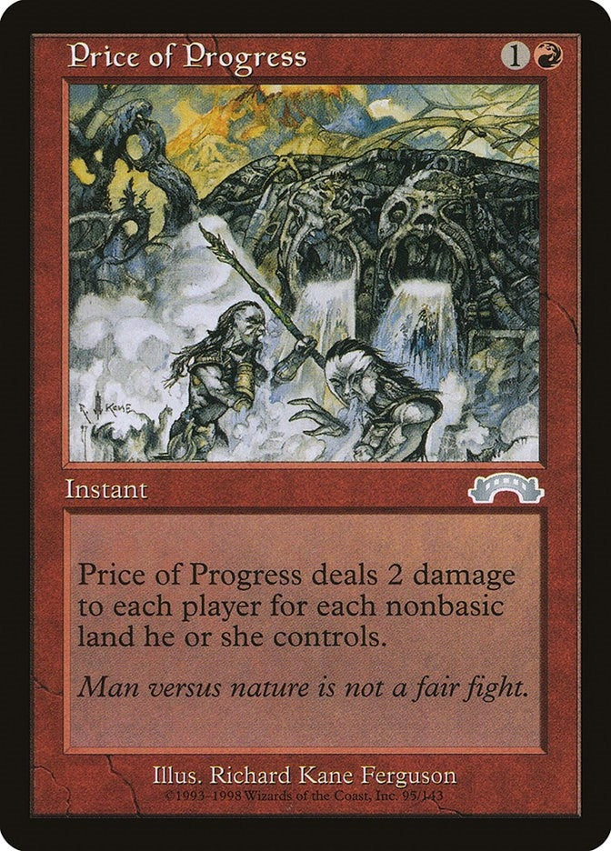 Image for Price of Progress (95) (EXO) - Magic: The Gathering