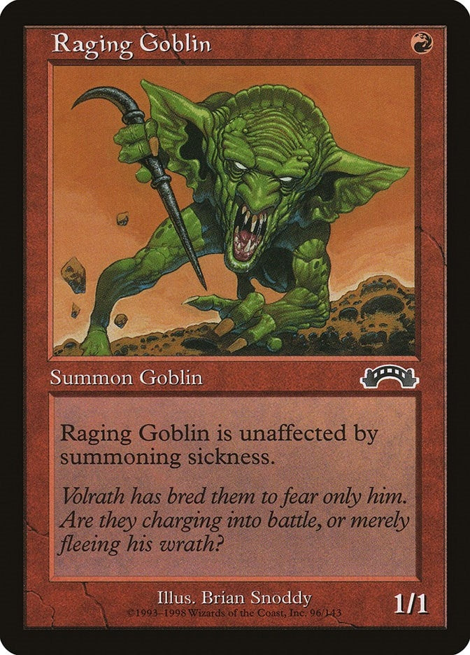 Image for Raging Goblin (96) (EXO) - Magic: The Gathering