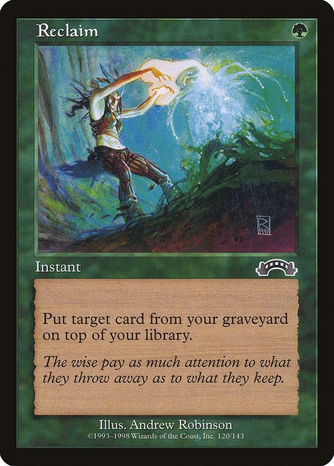 Image for Reclaim (120) (EXO) - Magic: The Gathering