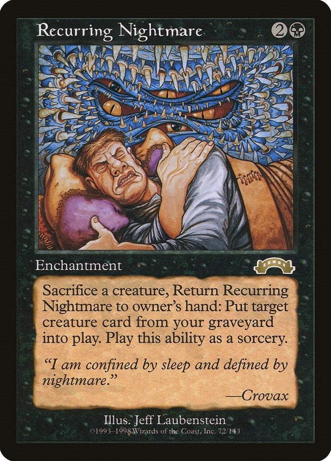 Image for Recurring Nightmare (72) (EXO) - Magic: The Gathering
